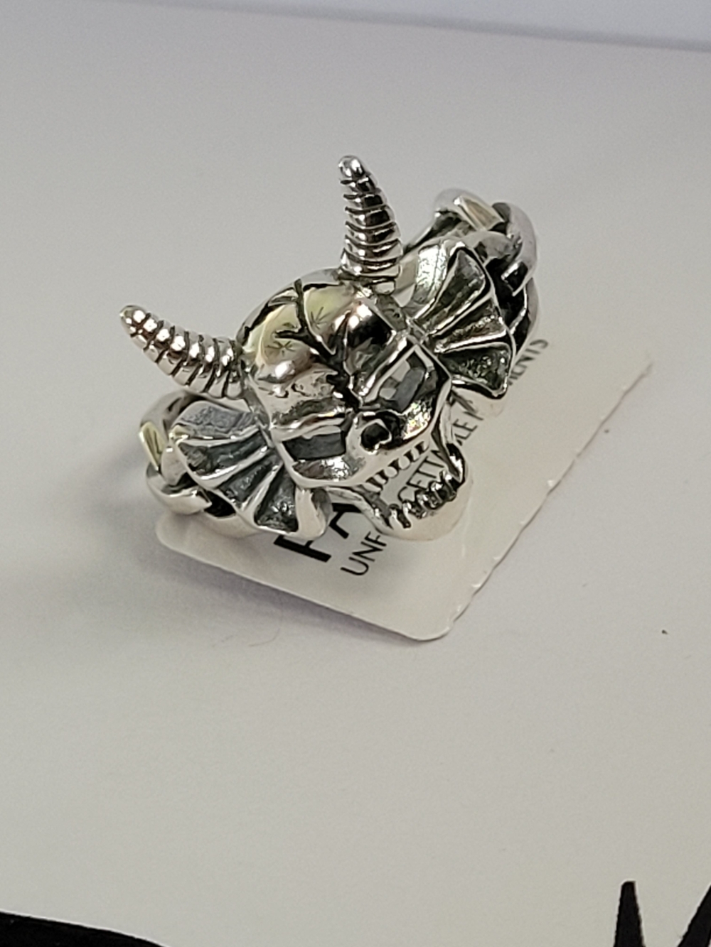 PANDORA Stranger Things Hellfire Club Ring